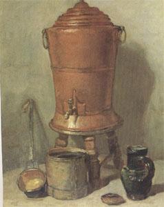 Jean Baptiste Simeon Chardin The Copper Urn (mk05) Sweden oil painting art